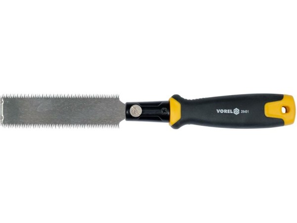 Ножівка універсальна зі змінними полотнами VOREL: L= 310 мм, 3 полотна l= 150 мм [12]