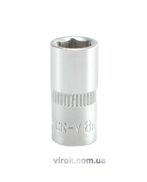 Головка торцева 6-гранна YATO : квадрат 1/4