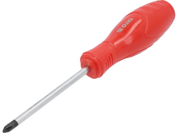 Викрутка з хрестоподібним шліцом YATO: PH2, робоча l= 100 мм [12/180]