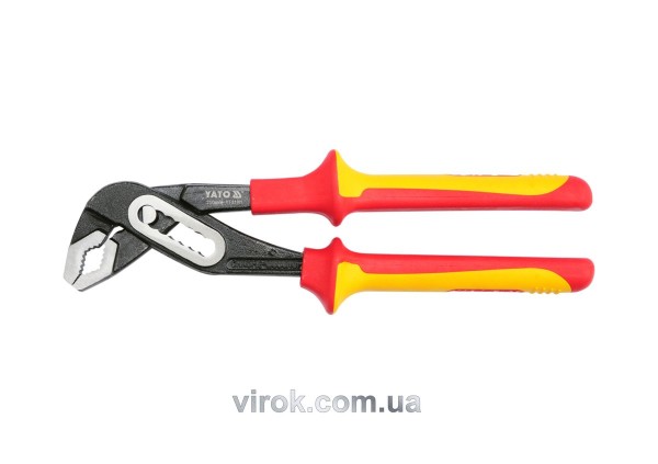 Кліщі переставні діелектричні YATO : L= 250 мм, до 1000V [6/24]