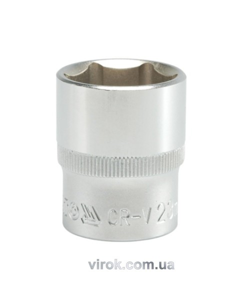 Головка торцева 6-гранна YATO : квадрат 1/2