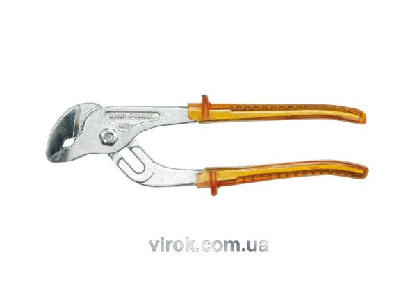 Кліщі переставні VOREL : L= 250 мм, з ПВХ ручками [6/60]