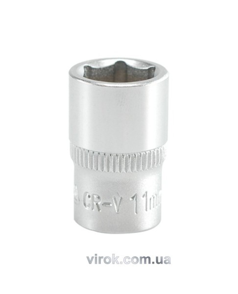 Головка торцева 6-гранна YATO : квадрат 1/4