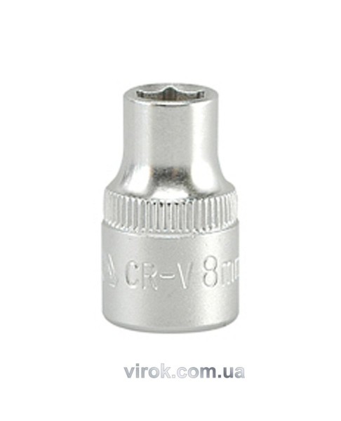 Головка торцева 6-гранна YATO : квадрат 3/8