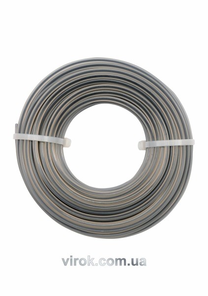 Жилка для тримера трикутник FLO : Ø= 2,4 мм; l= 15 м [10/120]