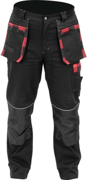 Штани робочі YATO REBAR, розмір L/XL; 14 кишень, 97%- бавовна, 3%-еластан [10]