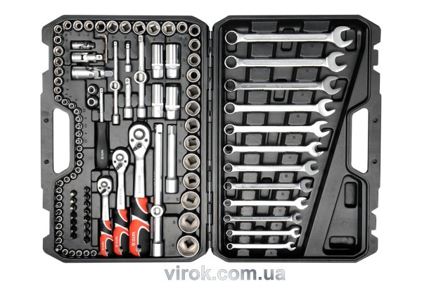 Набір головок торцевих YATO : квадрат 1/2