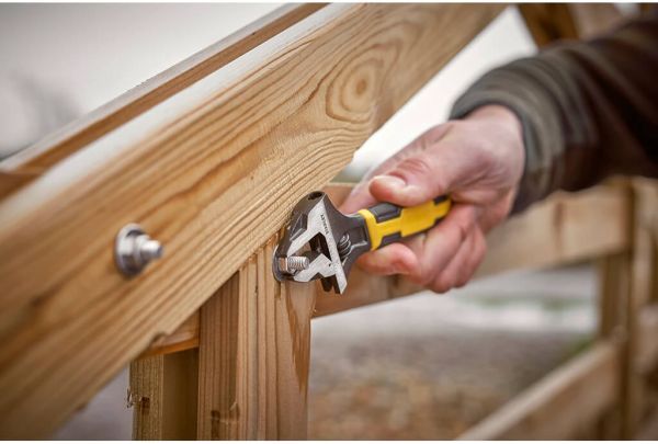 Ключ гайковий розсувний MaxSteel довжиною 200 мм, максимальний розмір 24 мм STANLEY 0-90-948