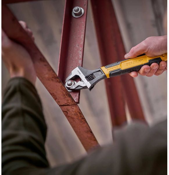 Ключ гайковий розсувний MaxSteel довжиною 150 мм під максимальний розмір гайки 19 мм STANLEY 0-90-947