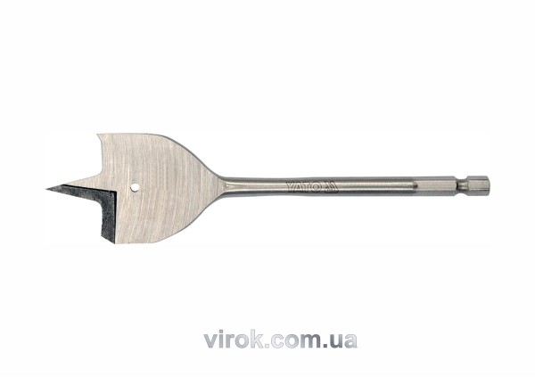 Свердло перове по дереву YATO : 6-гранний хвостик 1/4