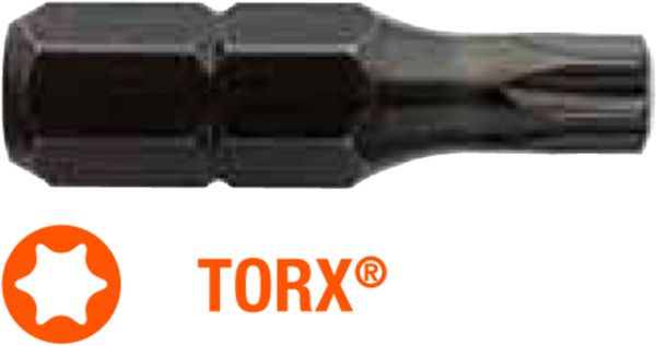 Насадка викруткова USH Industry : TORX T7 x 25 мм, Уп. 5 шт.