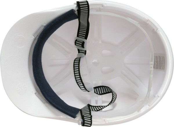 Каска для захисту голови VOREL оранжева з матеріалу HDPE [30/120]