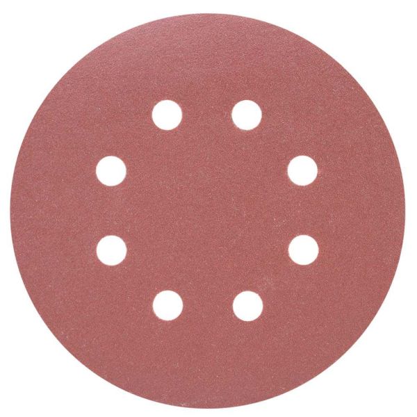 Шліфувальний круг 8 отворів Ø125мм P240 (10шт) SIGMA (9122711)