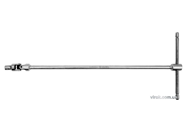 Ключ Т-подібний YATO з торцевою головкою М8 мм на кардані; 180 х 450 мм [10/40]