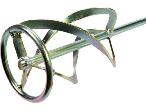 Міксер для буд.сумішей оцинкований YATO: Ø=120 x 600мм, SDS+, 15-25 кг [12]