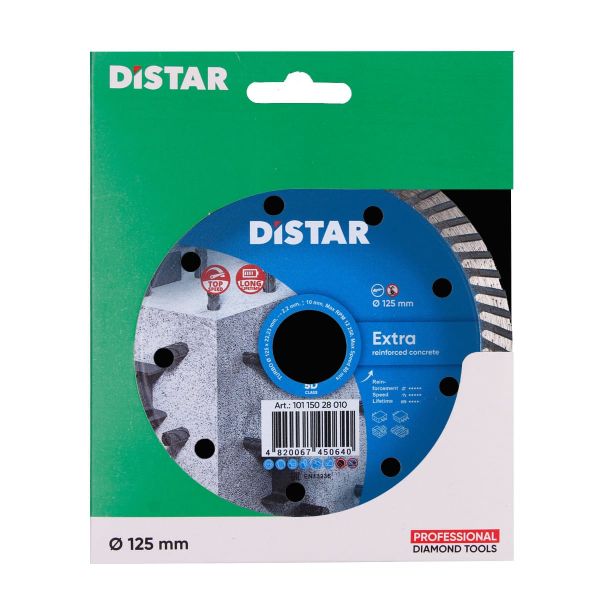 Круг алмазний вiдрiзний Distar Turbo 125x2,2x10x22,23 Extra