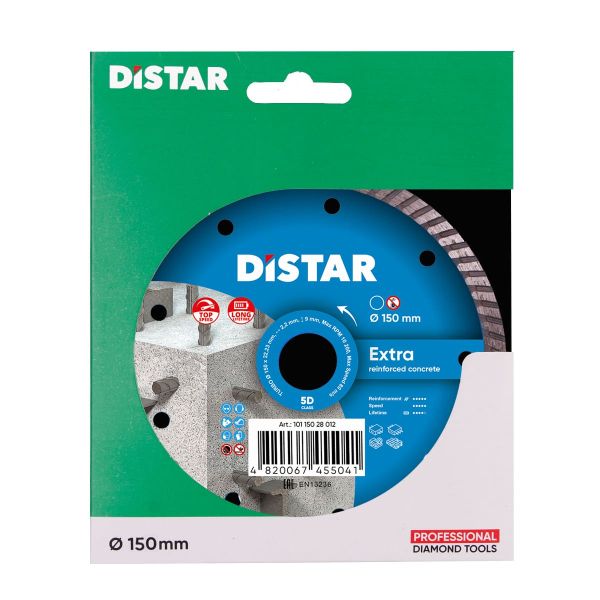 Круг алмазний вiдрiзний Distar Turbo 150x2,2x9x22,23 Extra