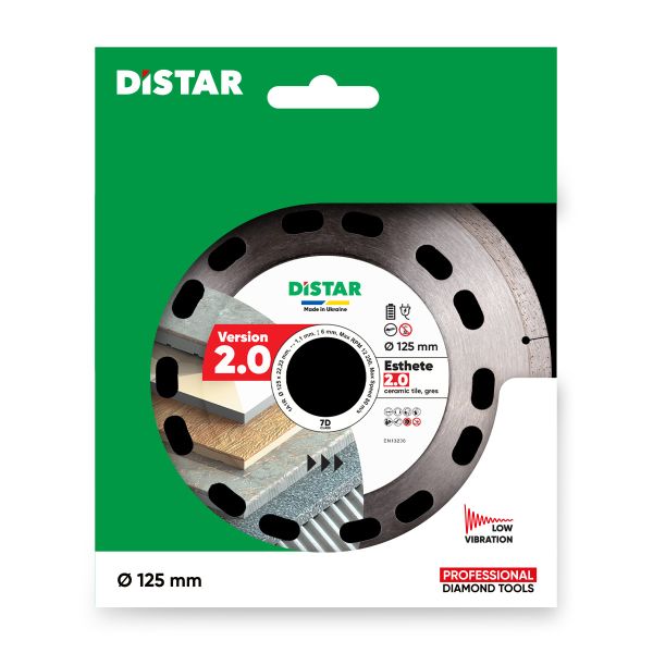 Круг алмазний вiдрiзний Distar 1A1R 125x1,1/0,9x6x22,23 Esthete 2.0