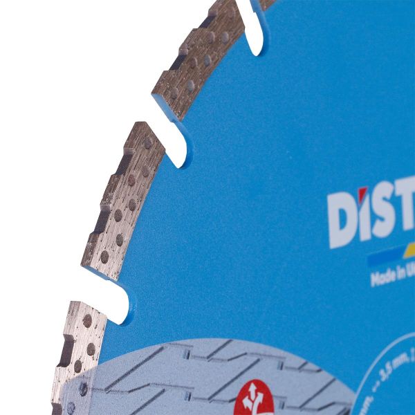 Круг алмазний вiдрiзний Distar 1A1RSS/C1 350x3,5/2,5x10x25,4-11,5-21 HIT Beton