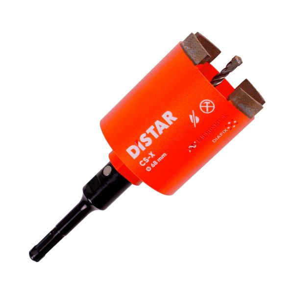 Свердло алмазне DDS-W 068x70-4xSDS+ DLD 068 CS-X