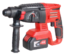 Перфоратор акум. + RHC18/26BL, 18В, 2,5Дж, 0-1000об/хв +акум.4Аг-2шт, зарядний пристрій