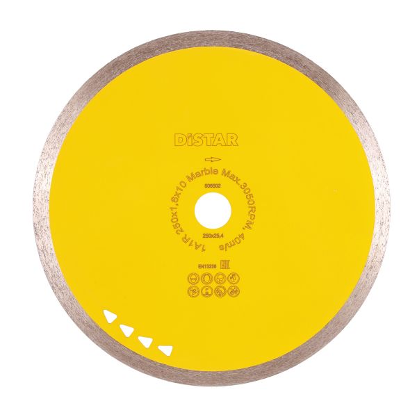 Круг алмазний вiдрiзний Distar 1A1R 250x1,6x10x25,4 Marble