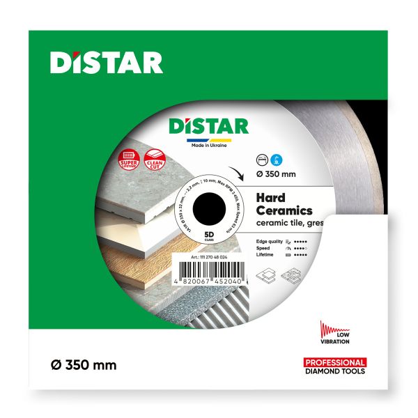 Круг алмазний вiдрiзний Distar 1A1R 350x2,2/1,8x10x32 Hard ceramics
