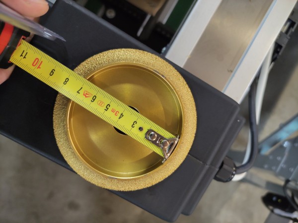 Круг алмазний 100*20 для зняття випуклої фаски