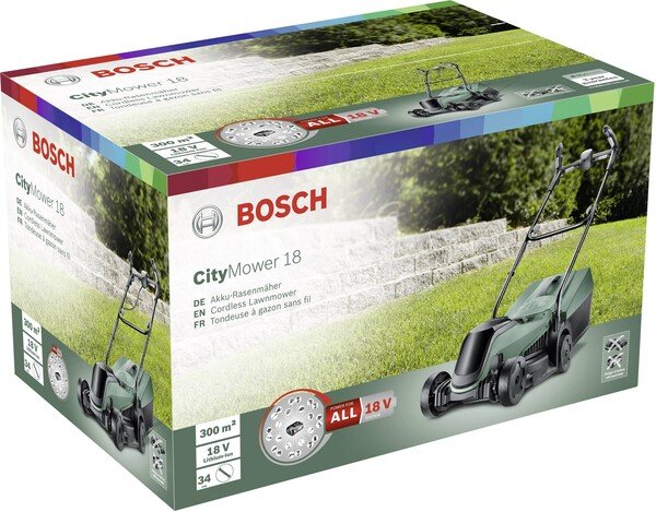 Акумуляторна газонокосарка Bosch CityMower