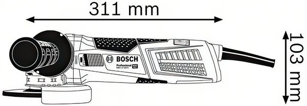 Шліфмашина кутова Bosch (0.601.7C4.002)