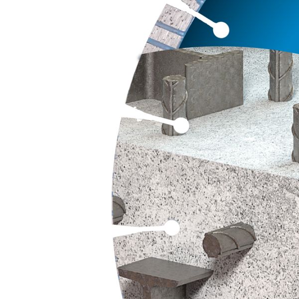 Круг алмазний вiдрiзний Distar 1A1RSS/C3-W 300x2,8/1,8x25,4-11,5-21-ARPS 40x2,8x10+2 R145 Meteor