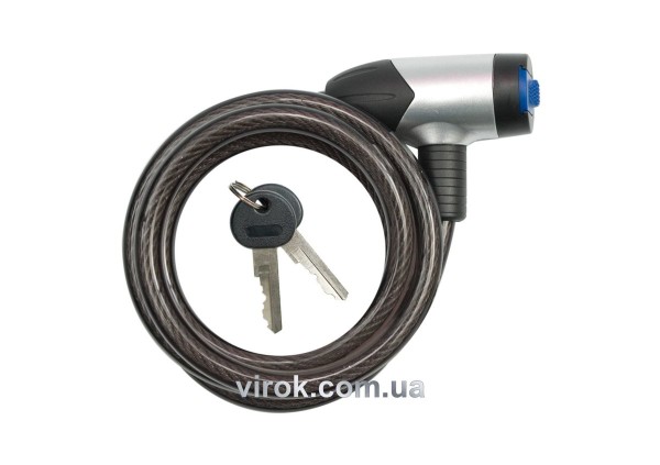 Замок велосипедний VOREL : L= 10 мм Х 1500 мм [10/60]