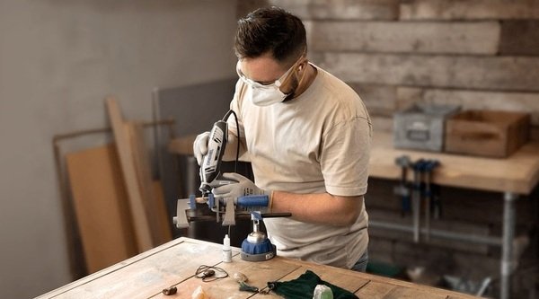 Багатофункціональний інструмент Dremel 4250 3-45, 45 насадок + вал.