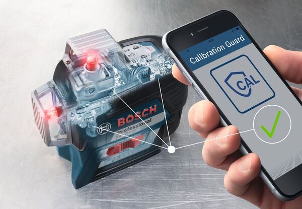 Нівелір лазерний Bosch GLL 3-80 C +LR7 +BM1, 12В, L-Boxx, 24м/120м, ±0,2 мм/м, IP 54