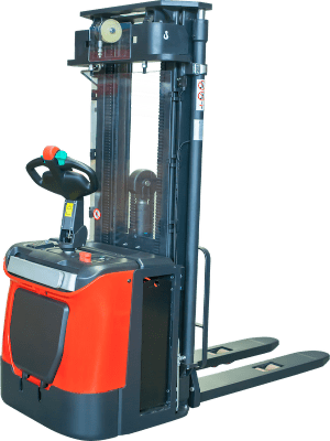 Штабелер електричний самохідний 1,6т/4,6м 24В/240Ah з площ. оператора