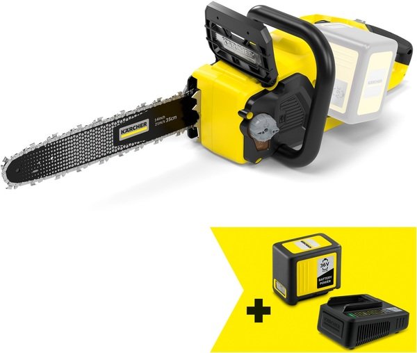 Пила ланцюгова аккумуляторна Karcher CNS 36-35 Battery Set (36/5) (9.611-431.0)