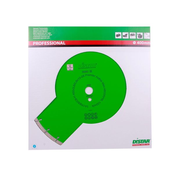 Круг алмазний вiдрiзний Distar 1A1RSS/C3 400x3,5/2,5x10x25,4-28-HIT Premier Active