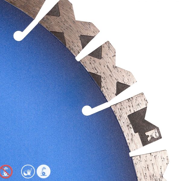 Круг алмазний вiдрiзний Distar 1A1RSS/C3 350x3,0/2,0x20x25,4-11,5-30-HIT XXL