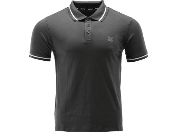 Футболка ПОЛО чорна YATO, розм. 2XL/ вис- 78 см х шир- 61 см, 100%- бавовна [40]
