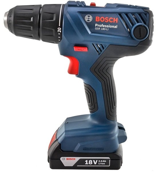 Шуруповерт-дриль Bosch GSR 180 LI (0.601.9F8.10A)
