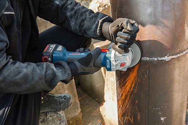 Шліфмашина кутова акумуляторна Bosch Professional GWS 180-LI (0.601.9H9.021)