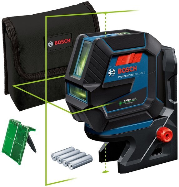 Лазерний нівелір Bosch Professional GCL 2-50 G з тримачем RM 10 (0.601.066.M00)