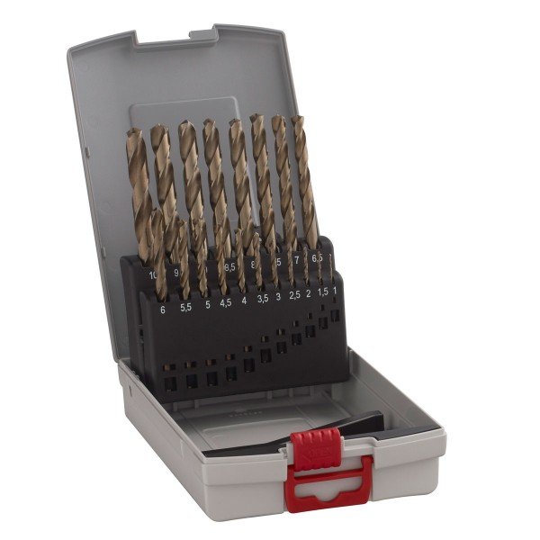 Набір свердел по металу Bosch HSS-G 1-10мм 19шт. (2608587013)