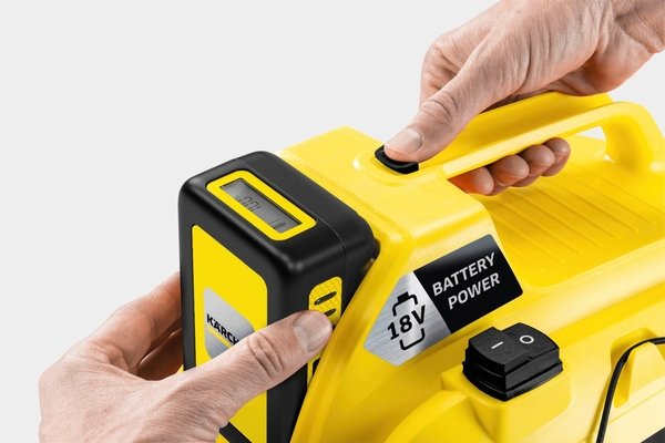 Пилосос для сухого збирання Karcher WD 1 Compact Battery