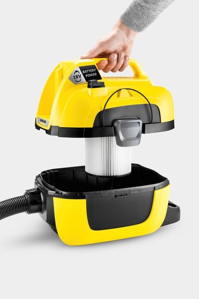 Пилосос для сухого збирання Karcher WD 1 Compact Battery