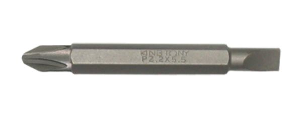 Біта Phillips 1 х 4,5 мм 60 мм двустороння арт. 1360451P