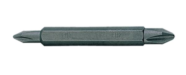 Біта 1/4" PH1 двустороння довжина 60 мм (уп.10)