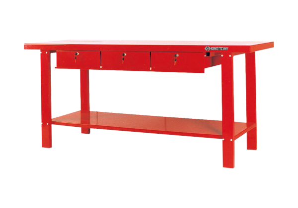 Верстак слюсарний з трьома ящиками 2600х640х865 мм