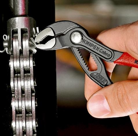 Високотехнологічні сантехнічні кліщі Cobra 87 01 125