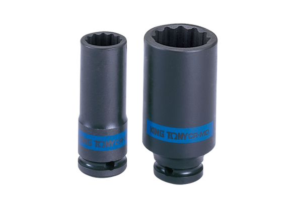 Головка 12гр  ударна довга 1/2" 09 мм